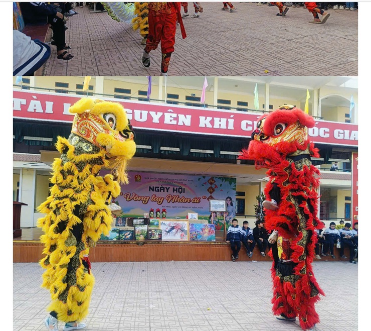 LIÊN ĐỘI TRƯỜNG TRUNG HỌC CƠ SỞ SÀI SƠN VỚI CHƯƠNG TRÌNH NGÀY HỘI "VÒNG TAY NHÂN ÁI ”- Ảnh 2.