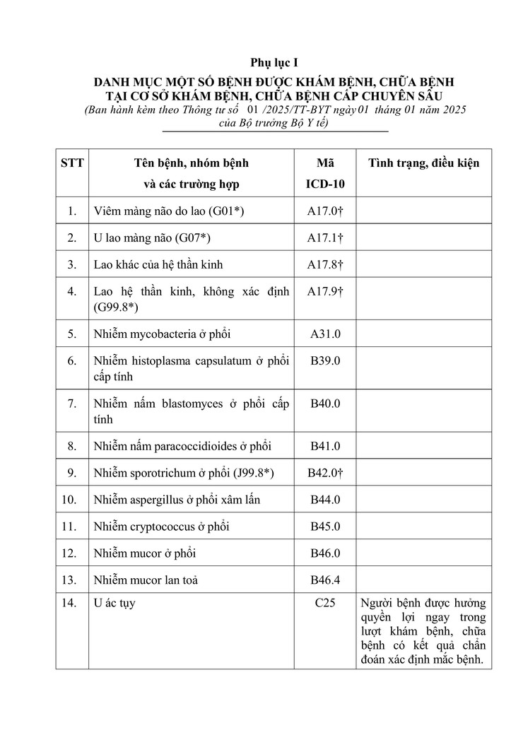 Bộ Y tế ban hành Thông tư 01/2025/TT-BYT vì quyền lợi của người bệnh BHYT- Ảnh 1.