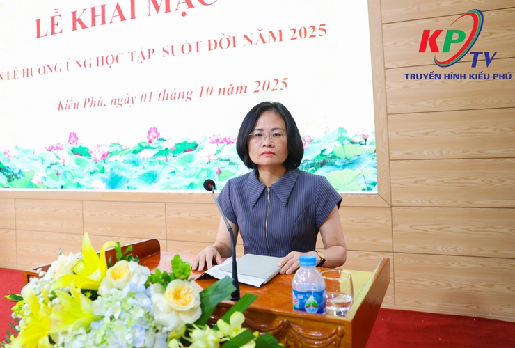 UBND xã Kiều Phú khai mạc Tuần lễ hưởng ứng học tập suốt đời năm 2025- Ảnh 2.