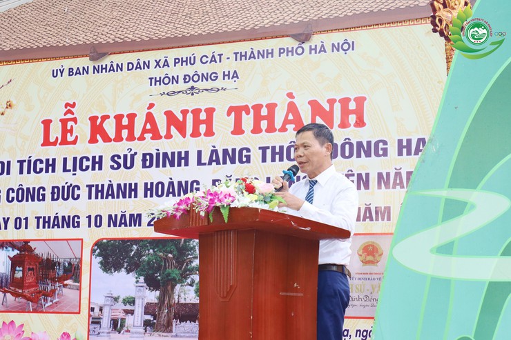 Thôn Đông Hạ long trọng tổ chức Lễ hội truyền thống và khánh thành Đình làng- Ảnh 4.