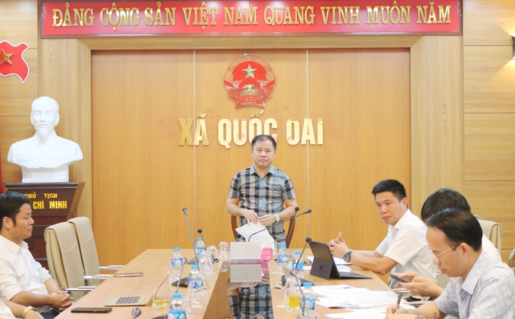 Xã Quốc Oai triển khai Chiến dịch làm giàu, làm sạch cơ sở dữ liệu đất đai- Ảnh 5.