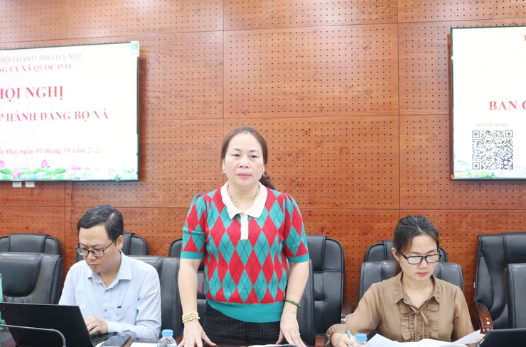 Đảng bộ xã Quốc Oai: Đoàn kết, nỗ lực, hoàn thành nhiều nhiệm vụ trọng tâm công tác xây dựng Đảng, phát triển kinh tế - xã hội, quốc phòng - an ninh quý III/2025- Ảnh 5.
