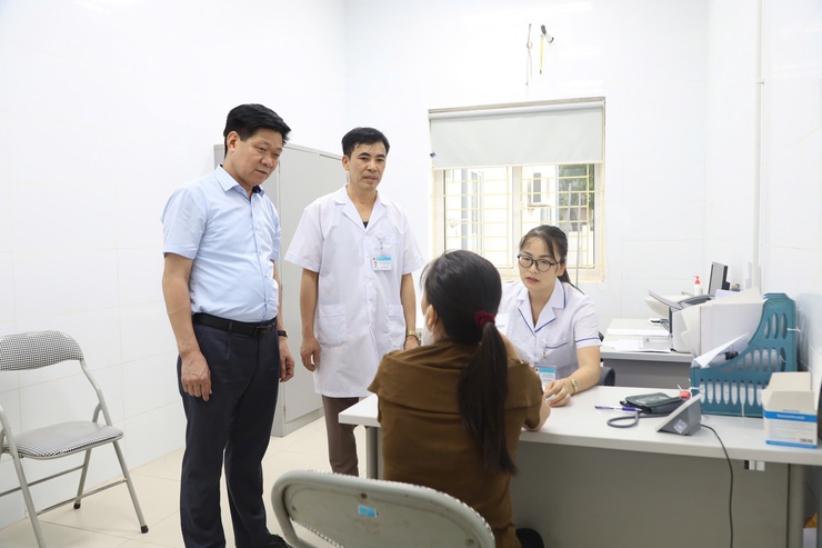 XÃ QUANG MINH KHÁM SỨC KHỎE TOÀN DÂN – CHUNG TAY VÌ CỘNG ĐỒNG KHỎE MẠNH- Ảnh 4.