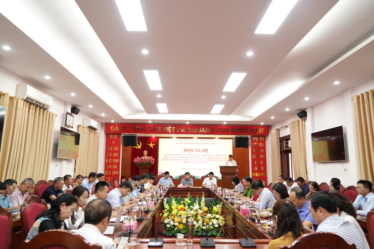 Đảng uỷ phường Chương Mỹ giao ban công tác quý III/2025, triển khai nhiệm vụ trọng tâm quý IV/2025- Ảnh 2.