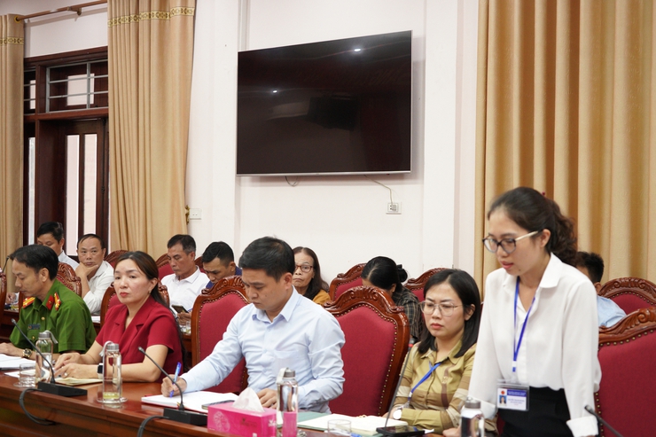 Đảng uỷ phường Chương Mỹ giao ban công tác quý III/2025, triển khai nhiệm vụ trọng tâm quý IV/2025- Ảnh 9.