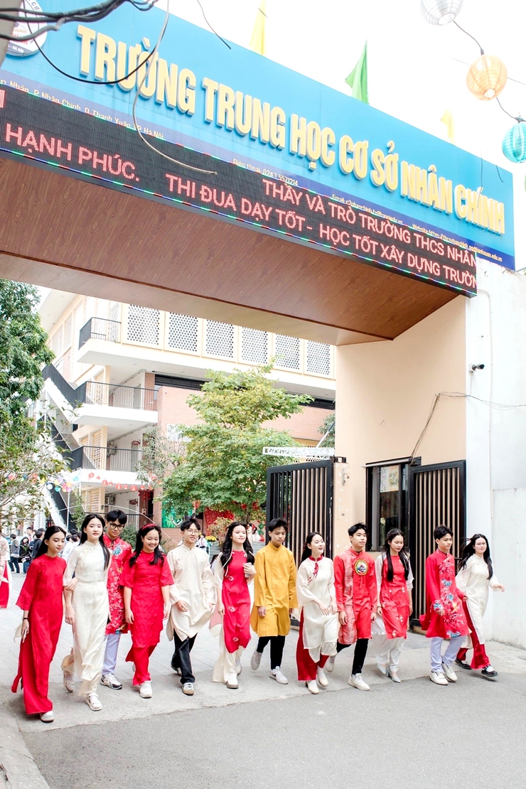 Trường Trung học cơ sở Nhân Chính- Ảnh 1.