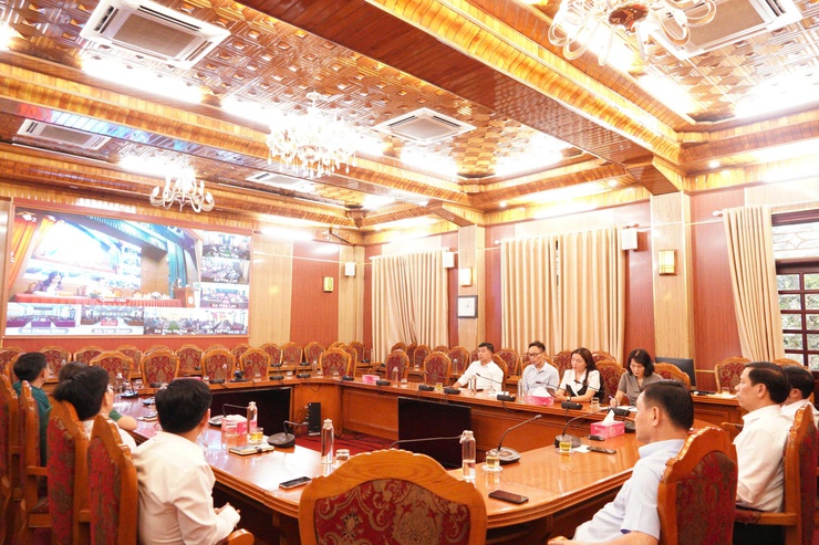 Phường Chương Mỹ tổ chức hội nghị tiếp xúc cử tri với Đoàn đại biểu Quốc hội TP Hà Nội trước Kỳ họp thứ Mười, Quốc hội khóa XV- Ảnh 1.