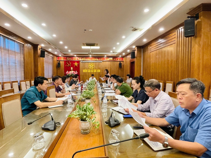 UBND XÃ SÓC SƠN TRIỂN KHAI KẾ HOẠCH TỔ CHỨC ĐẠI HỘI THỂ DỤC THỂ THAO LẦN THỨ I NĂM 2025.- Ảnh 1.