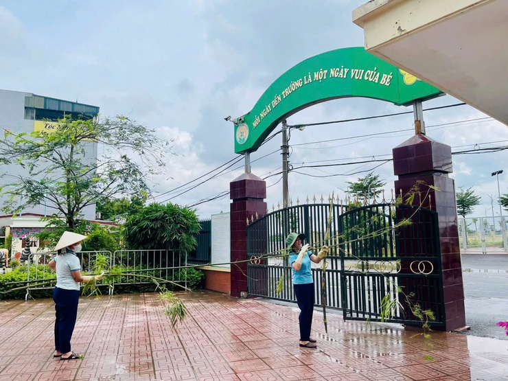 CÔNG TÁC KHẮC PHỤC SAU CƠN BÃO SỐ 10- Ảnh 2.