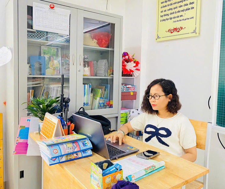 Trường Tiểu học Trần Phú chủ động ứng phó với cơn bão số 10, đảm bảo an toàn cho học sinh- Ảnh 1.