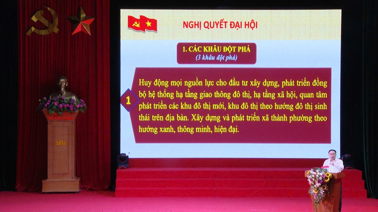 Đảng ủy xã Thanh Trì: Quán triệt Nghị quyết Đại hội Đảng bộ xã lần thứ I, nhiệm kỳ 2025 – 2030- Ảnh 6.