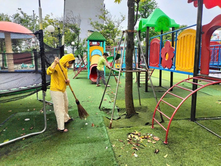 CÔNG TÁC KHẮC PHỤC SAU CƠN BÃO SỐ 10- Ảnh 5.