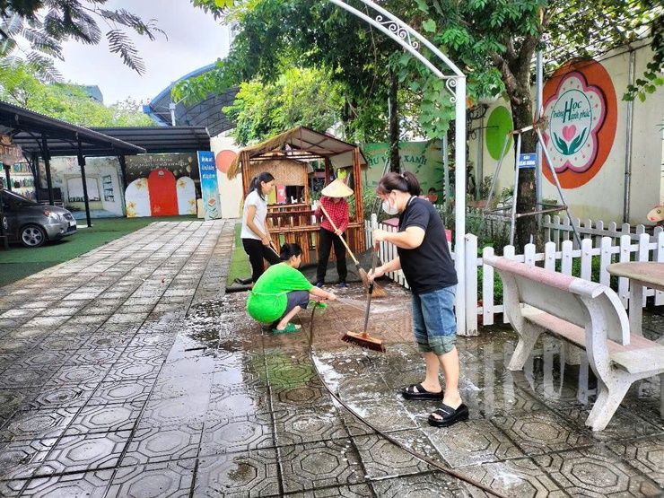 CÔNG TÁC KHẮC PHỤC SAU CƠN BÃO SỐ 10- Ảnh 7.