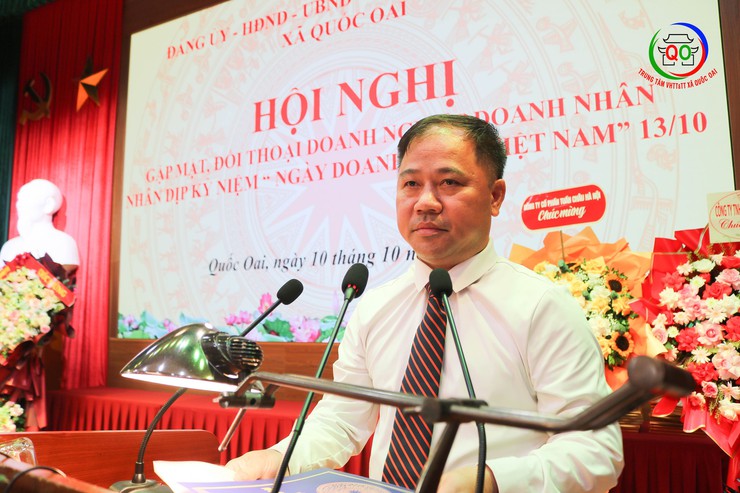 Xã Quốc Oai: Vinh danh doanh nghiệp, doanh nhân tiêu biểu- Ảnh 5.