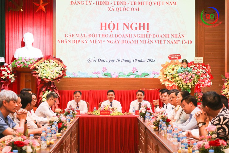 Xã Quốc Oai: Vinh danh doanh nghiệp, doanh nhân tiêu biểu- Ảnh 2.