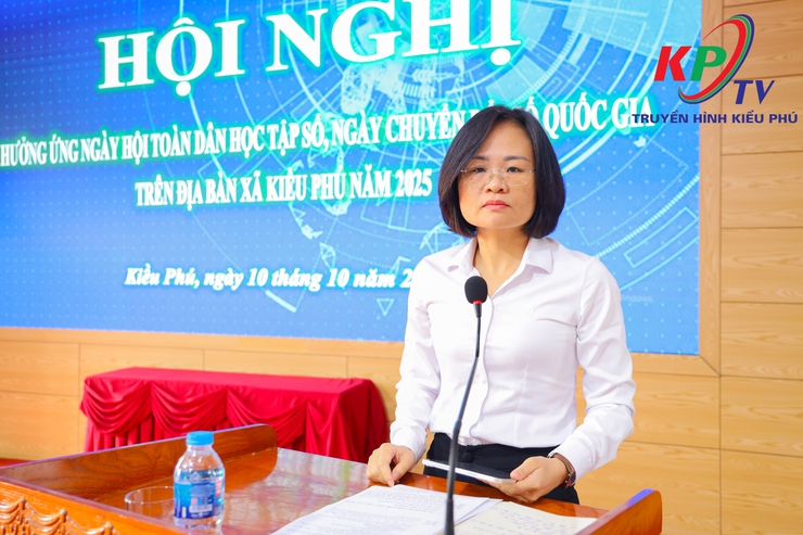 UBND xã Kiều Phú tổ chức hội nghị hưởng ứng Ngày Chuyển đổi số Quốc gia và Ngày Chuyển đổi số thành phố Hà Nội 10/10- Ảnh 3.