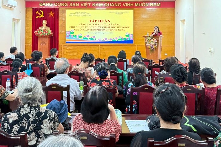 Phường Thanh Xuân tổ chức các hoạt động hưởng ứng Tháng hành động vì người cao tuổi Việt Nam- Ảnh 3.