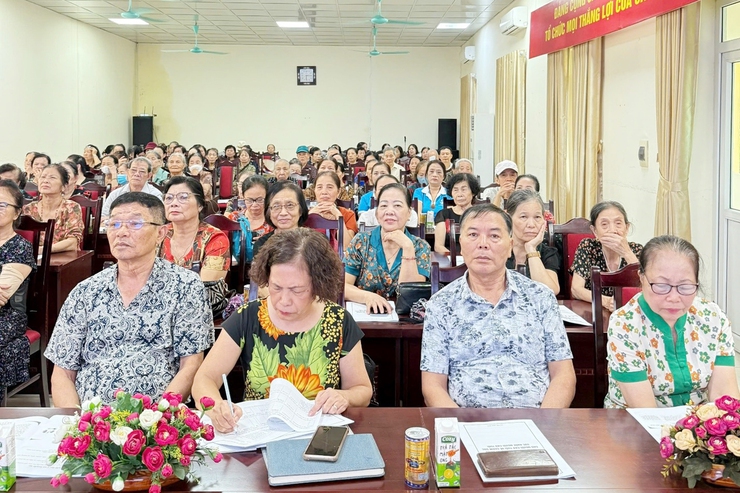 Phường Thanh Xuân tổ chức các hoạt động hưởng ứng Tháng hành động vì người cao tuổi Việt Nam- Ảnh 8.