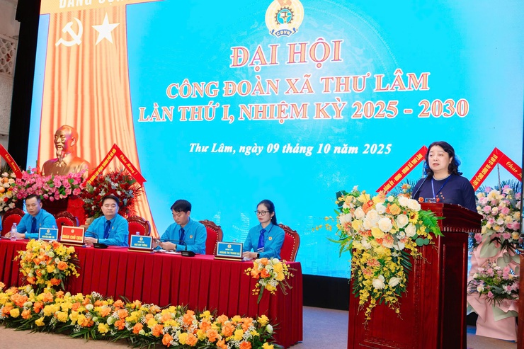 Đại hội Công đoàn xã Thư Lâm lần thứ I, nhiệm kỳ 2025–2030: Đổi mới, đoàn kết, xây dựng tổ chức công đoàn vững mạnh trong giai đoạn mới- Ảnh 19.