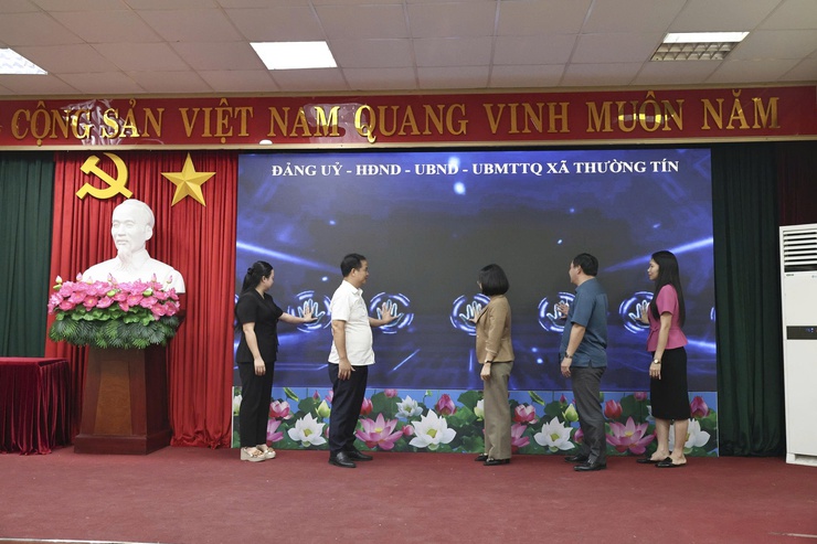 Thường Tín phát động hưởng ứng “Ngày hội toàn dân học tập số, Ngày chuyển đổi số Quốc gia và Ngày chuyển đổi số Thành phố Hà Nội”,- Ảnh 1.