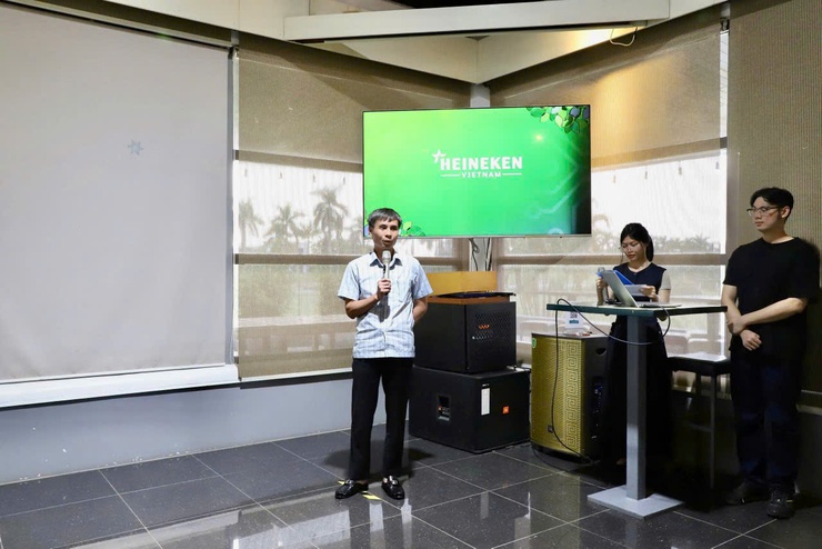 LÃNH ĐẠO XÃ HỒNG VÂN: GIAO LƯU VÀ THAM QUAN NHÀ MÁY BIA HEINEKEN VIỆT NAM- CHI NHÁNH HÀ NỘI- Ảnh 3.