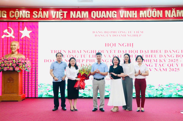 Hội nghị quán triệt, triển khai thực hiện Nghị quyết Đại hội Đảng bộ Doanhnghiệp và Nghị quyết Đại hội Đảng bộ phường Từ Liêm lần thứ I, nhiệm kỳ 2025-2030
- Ảnh 5.