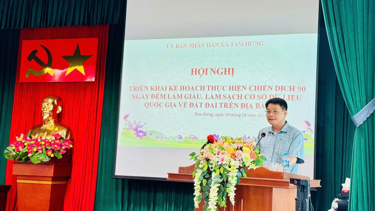 XÃ TAM HƯNG TRIỂN KHAI CHIẾN DỊCH "LÀM GIÀU, LÀM SẠCH CƠ SỞ DỮ LIỆU QUỐC GIA VỀ ĐẤT ĐAI"- Ảnh 4.