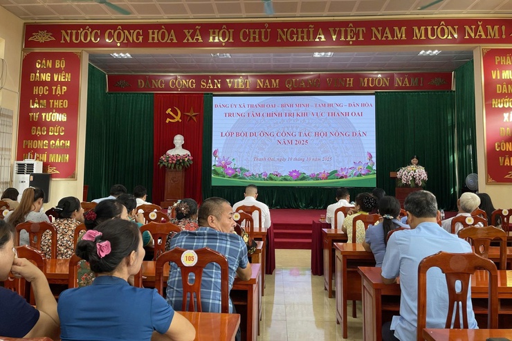 Bồi dưỡng nâng cao nhận thức kỹ năng, ứng dụng chuyển đổi số vào phong trào nông dân năm 2025- Ảnh 1.