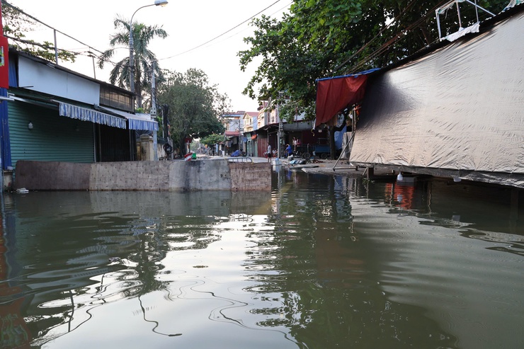 Xã Tiến Thắng chủ động ứng phó nước sông Cà Lồ dâng cao, đảm bảo an toàn đời sống Nhân dân- Ảnh 2.