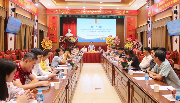 Công đoàn xã Quốc Oai triển khai Đại hội lần thứ I, nhiệm kỳ 2025 – 2030- Ảnh 1.