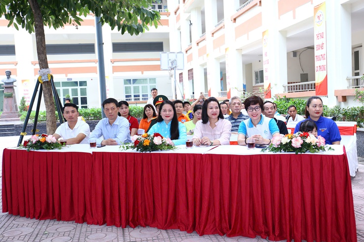 PHƯỜNG BA ĐÌNH: TỔ CHỨC THÀNH CÔNG KHAI MẠC ĐẠI HỘI THỂ DỤC THỂ THAO LẦN THỨ I NĂM 2025- Ảnh 4.