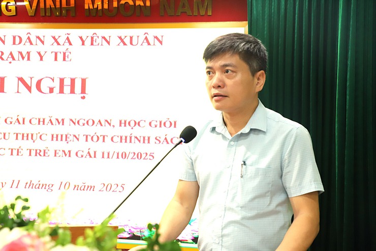 Hội nghị biểu dương trẻ em gái chăm ngoan, học giỏi trong các gia đình tiêu biểu thực hiện tốt chính sách dân số nhân ngày Quốc tế trẻ em gái 11/10- Ảnh 6.