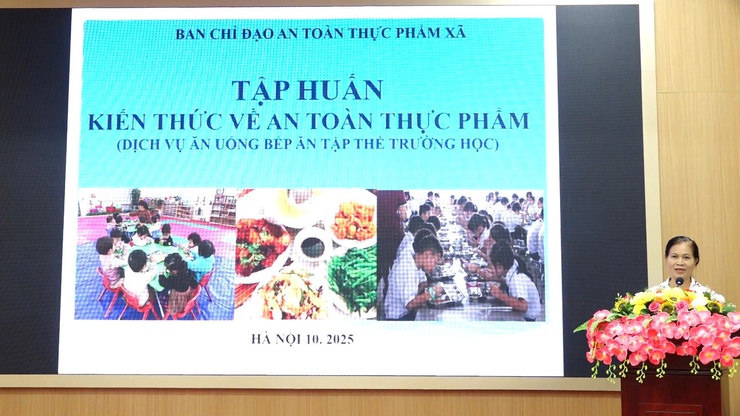 Tam Hưng - Bình Minh tăng cường kỹ năng bảo đảm an toàn thực phẩm trong các cơ sở giáo dục- Ảnh 3.