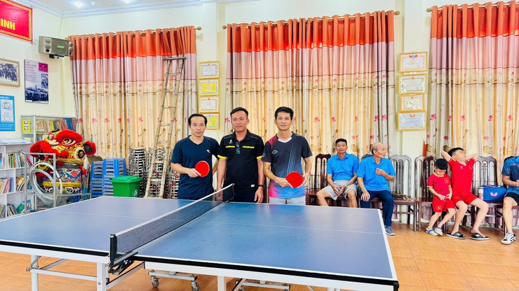 Sôi nổi, ấn tượng Giải bóng bàn xã Tam Hưng- Ảnh 3.