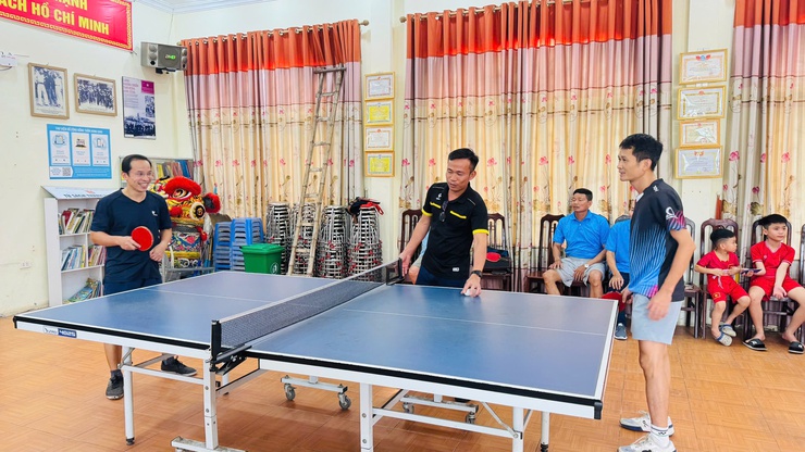 Sôi nổi, ấn tượng Giải bóng bàn xã Tam Hưng- Ảnh 4.