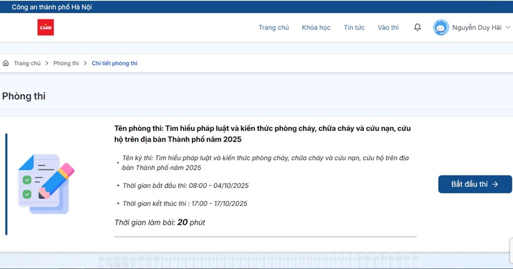 Kế hoạch tổ chức cuộc thi trực tuyến “Tìm hiểu pháp luật và kiến thức PCCC và CNCH năm 2025”- Ảnh 1.