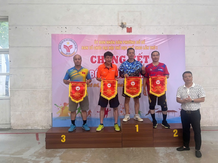 Giải bóng bàn trong khuôn khổ Đại hội Thể dục thể thao phường Bồ Đề lần thứ I- Ảnh 6.