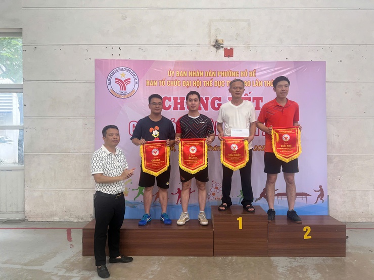 Giải bóng bàn trong khuôn khổ Đại hội Thể dục thể thao phường Bồ Đề lần thứ I- Ảnh 5.