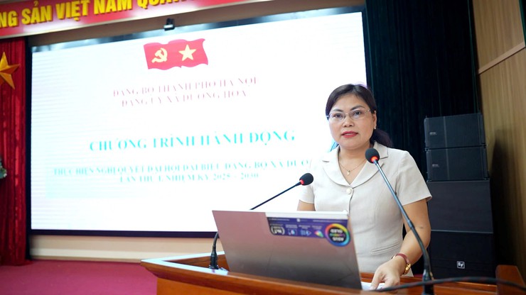 Hội nghị triển khai Chương trình hành động thực hiện Nghị quyết Đại hội Đảng bộ xã nhiệm kỳ 2025-2030 và giao ban công tác quý III, phương hướng nhiệm vụ quý IV/2025- Ảnh 3.