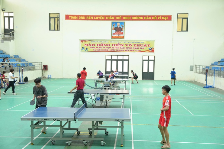 Sôi nổi Giải Bóng bàn – Lan tỏa tinh thần thể thao trong Chương trình Đại hội Thể dục Thể thao lần thứ I, năm 2025- Ảnh 2.