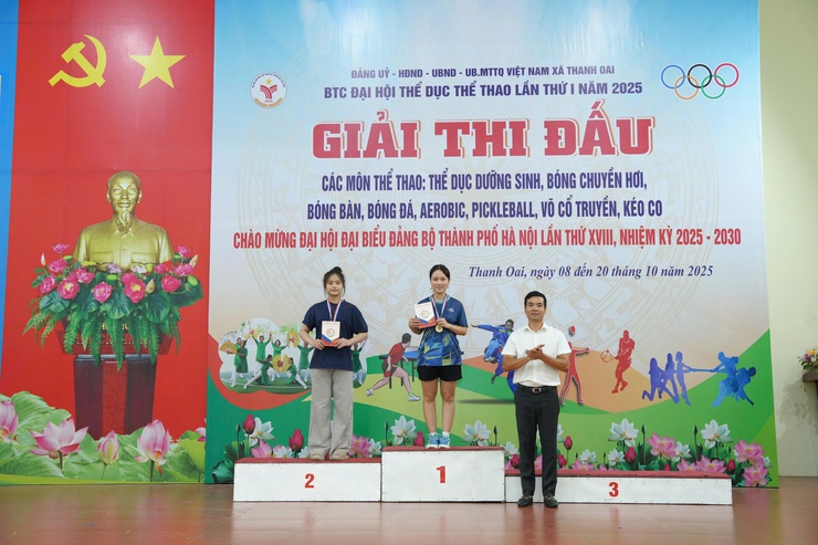 Sôi nổi Giải Bóng bàn – Lan tỏa tinh thần thể thao trong Chương trình Đại hội Thể dục Thể thao lần thứ I, năm 2025- Ảnh 7.