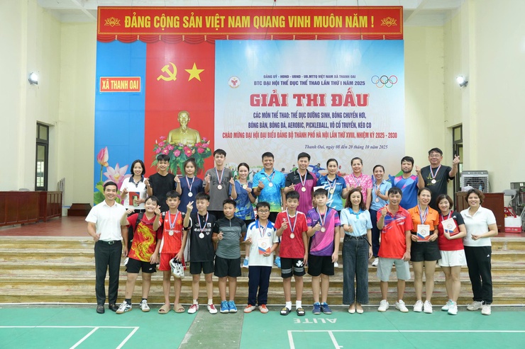 Sôi nổi Giải Bóng bàn – Lan tỏa tinh thần thể thao trong Chương trình Đại hội Thể dục Thể thao lần thứ I, năm 2025- Ảnh 13.