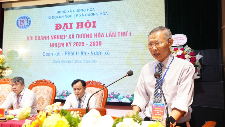 Hội Doanh nghiệp xã Dương Hòa bầu 26 doanh nhân tiêu biểu tham gia Ban chấp hành Hội nhiệm kỳ 2025-2030 - Ảnh 10.