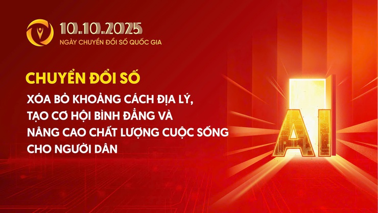 HƯỞNG ỨNG NGÀY CHUYỂN ĐỔI SỐ QUỐC GIA NĂM 2025- Ảnh 1.
