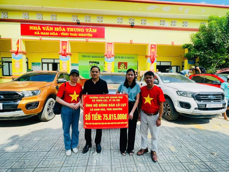 TẤM LÒNG THIÊN LỘC HƯỚNG VỀ MIỀN BẮC: 10 CHUYẾN XE NGHĨA TÌNH CỦA KHỐI GIÁO DỤC CHÍNH THỨC KHỞI HÀNH- Ảnh 22.