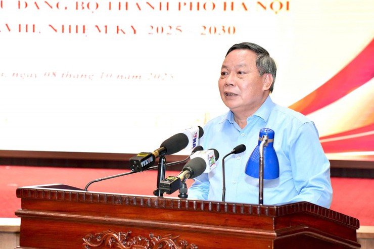 Đại hội đại biểu Đảng bộ thành phố Hà Nội diễn ra từ 15-17/10/2025- Ảnh 2.