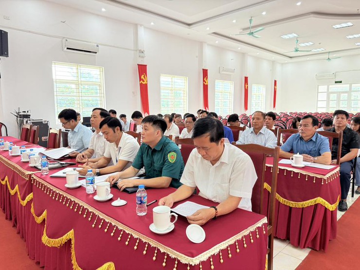 HỘI ĐỒNG NGHĨA VỤ QUÂN SỰ XÃ BA VÌ TỔ CHỨC HỘI NGHỊ XÉT DUYỆT TIÊU CHUẨN GỌI NHẬP NGŨ NĂM 2026- Ảnh 2.