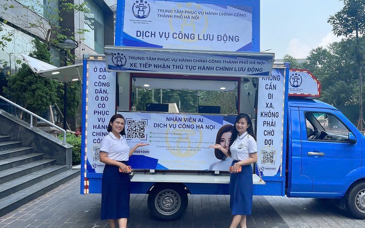 Hà Nội tiên phong triển khai “Mô hình dịch vụ công lưu động” – Đưa dịch vụ hành chính đến tận tay người dân- Ảnh 2.