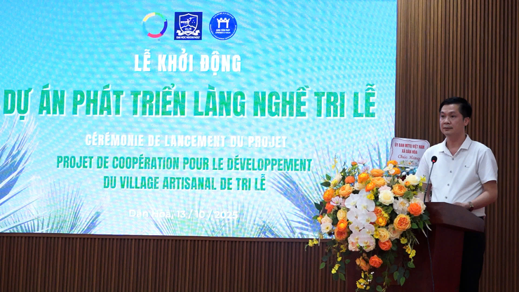 DÂN HÒA: RA MẮT DỰ ÁN “TRILAF” & LỄ KÝ KẾT HỢP TÁC GIỮA TRƯỜNG ĐẠI HỌC NGOẠI NGỮ – ĐHQGHN, UBND XÃ DÂN HÒA VÀ CÁC ĐỐI TÁC DU LỊCH- Ảnh 4.