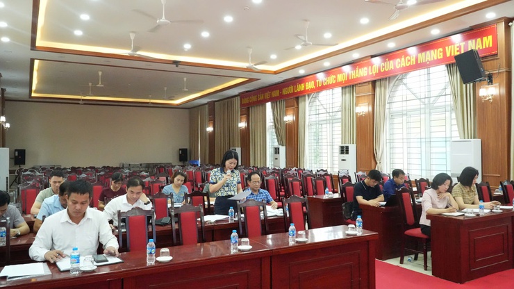 Hội nghị đánh giá tiến độ xây dựng Nông thôn mới sau khi thực hiện mô hình chính quyền địa phương hai cấp- Ảnh 1.